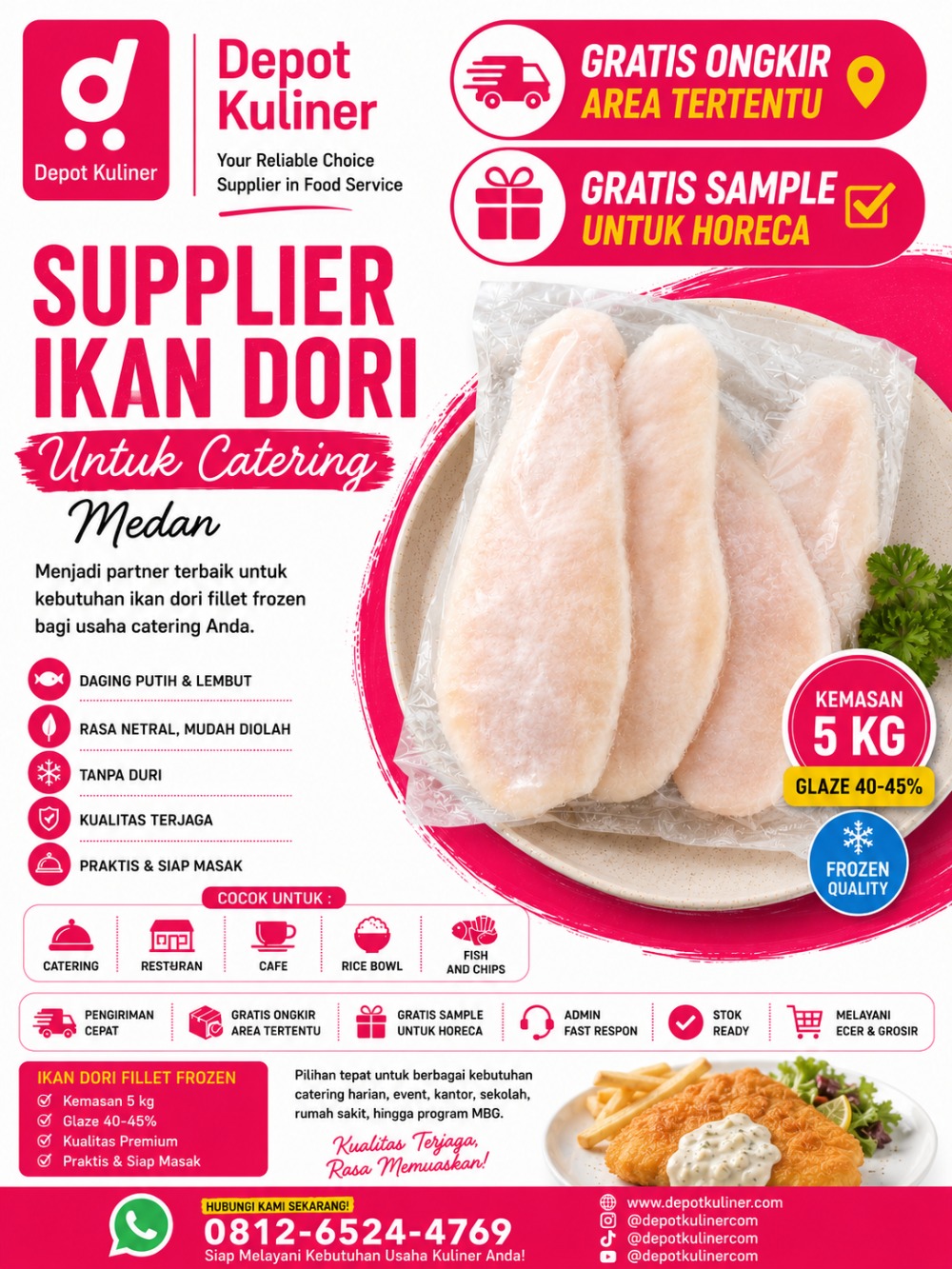 Supplier Ikan Untuk Catering Medan