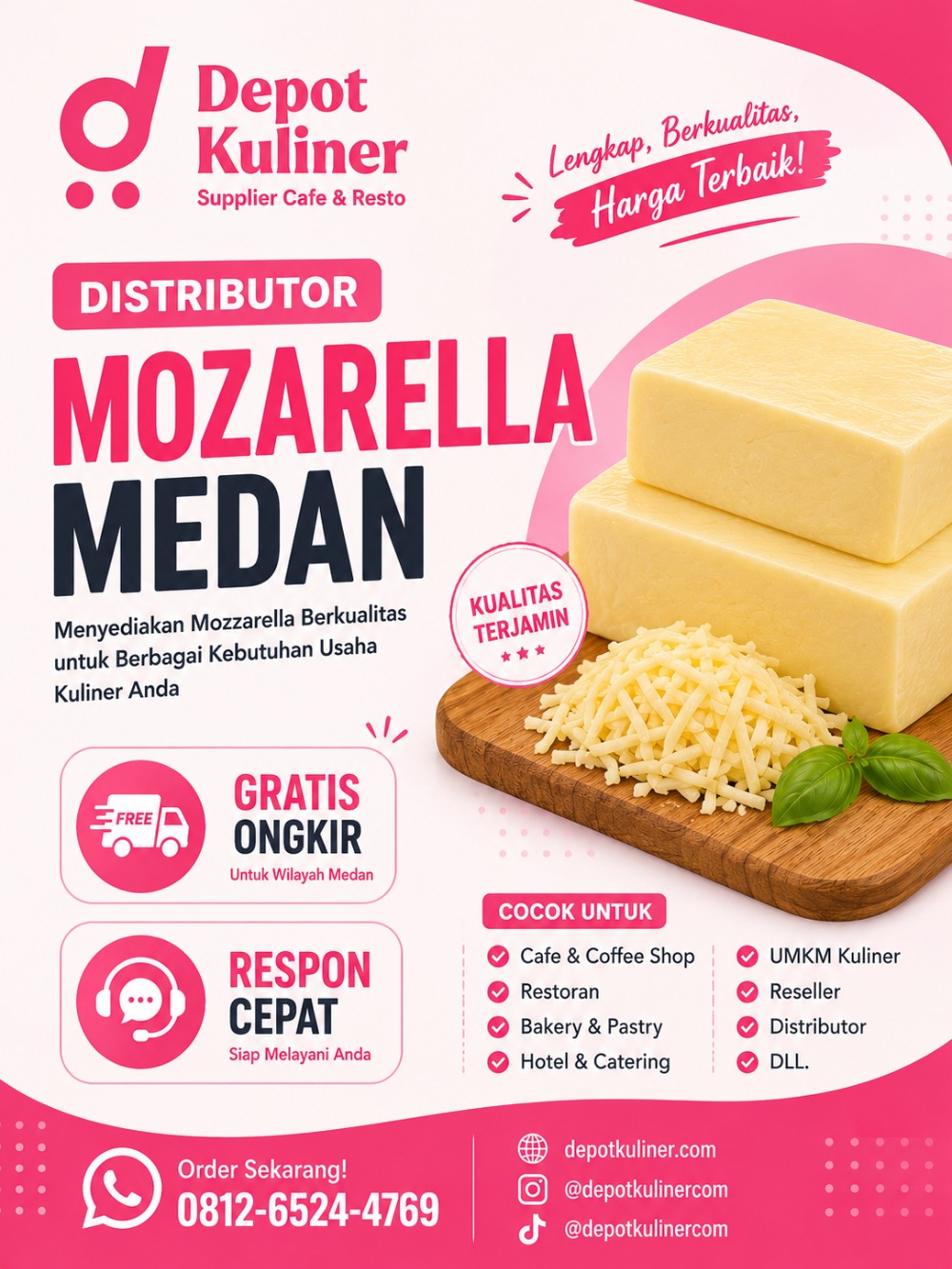 Distributor Mozzarella Medan