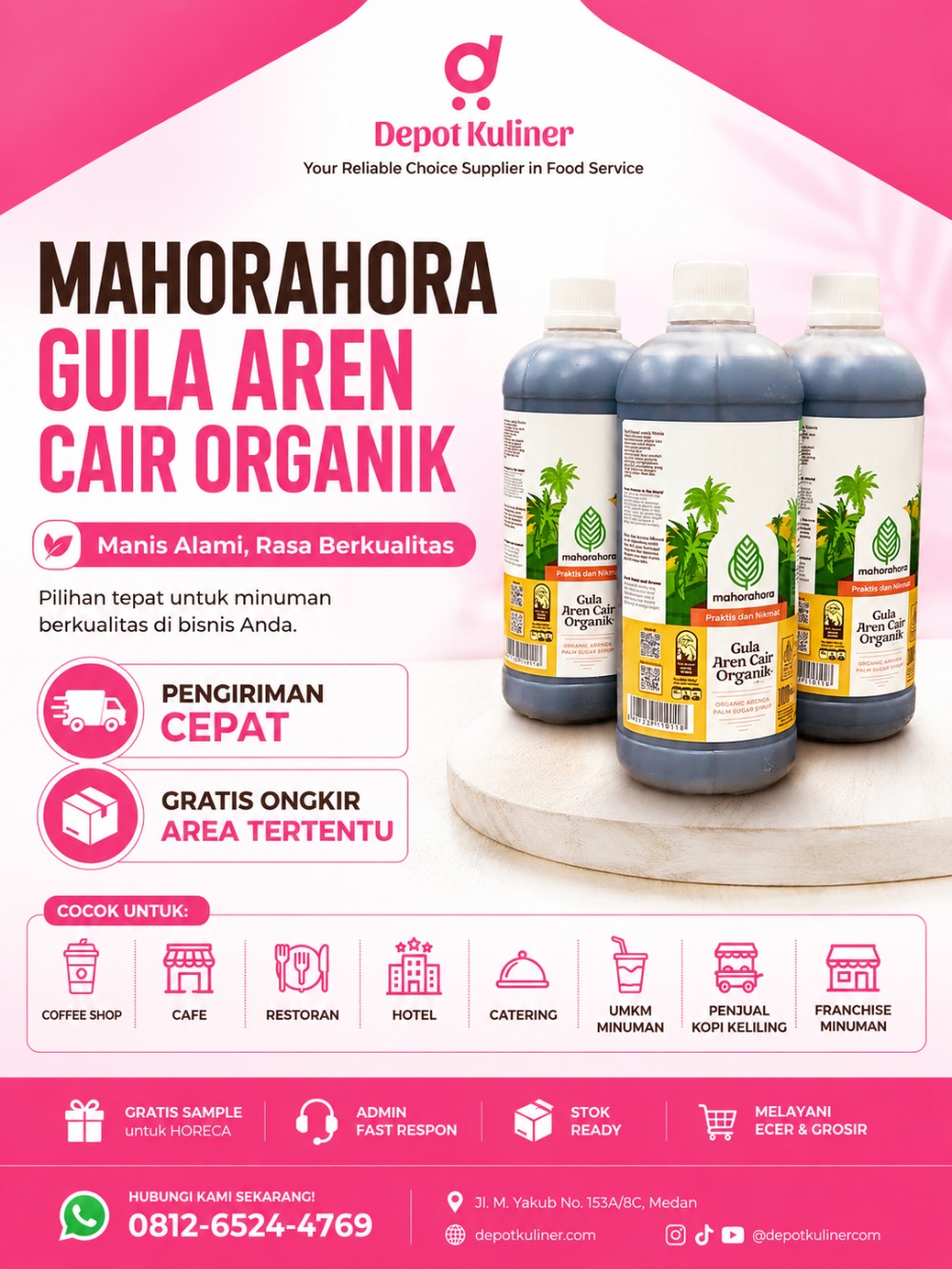 Supplier Mahorahora Gula Aren Medan