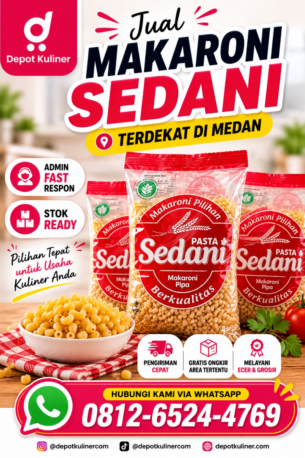 Jual Makaroni Sedani Terdekat Di Medan