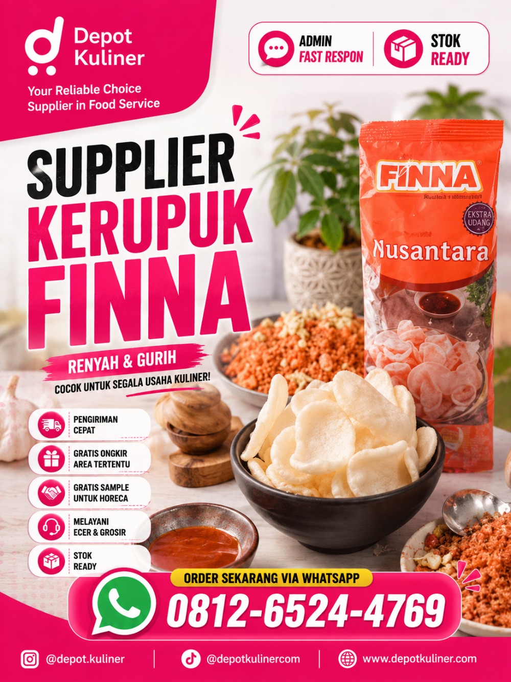 Supplier Kerupuk Finna