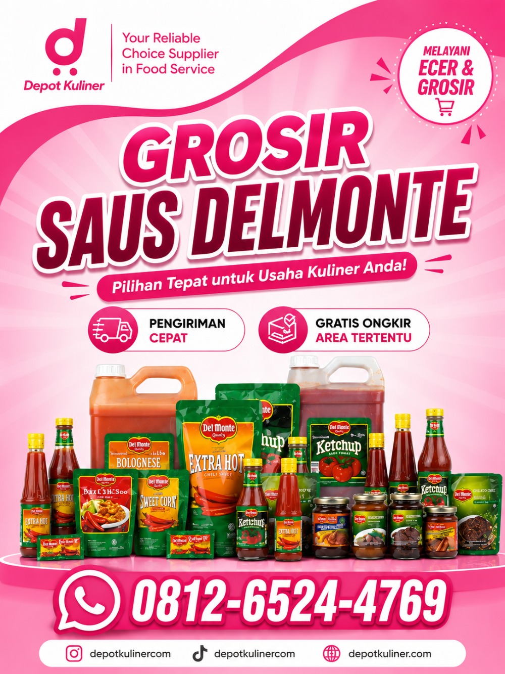 Grosir Saus Delmonte Medan