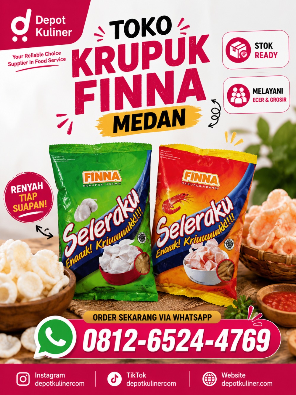 Toko Krupuk Finna Medan