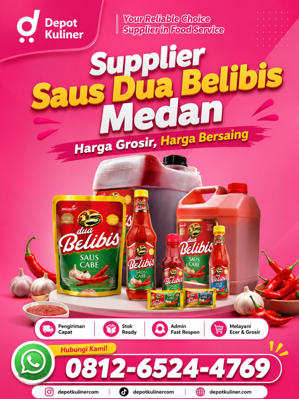 Supplier Saus Dua Belibis Medan
