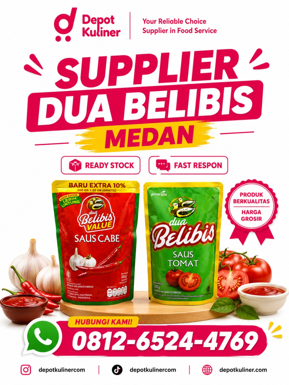 Supplier Dua Belibis Medan