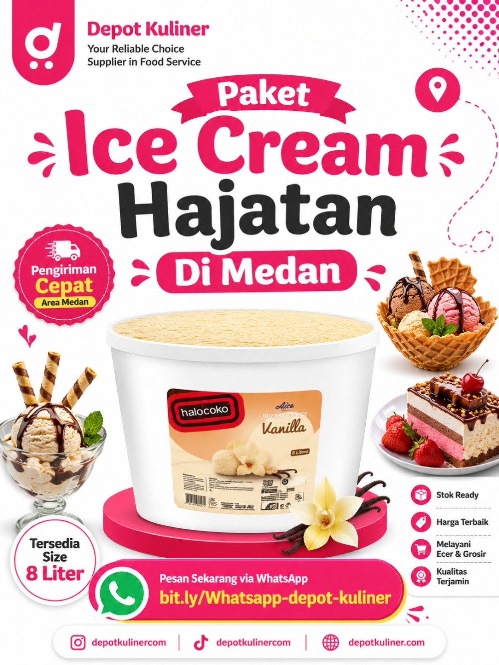 Paket Ice Cream Hajatan Di Medan