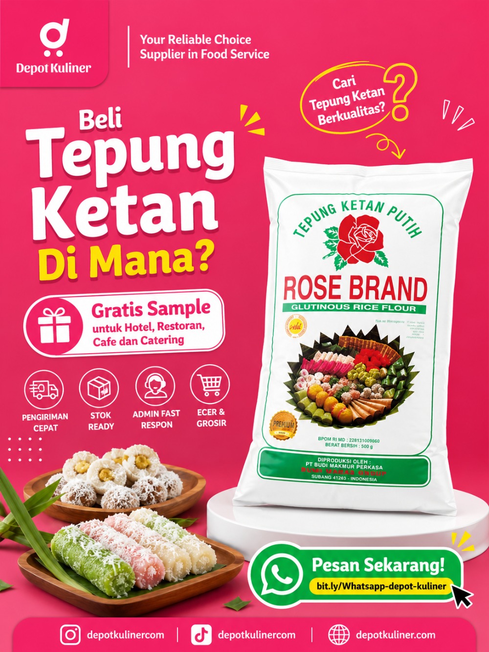 Beli Tepung Ketan Di Mana