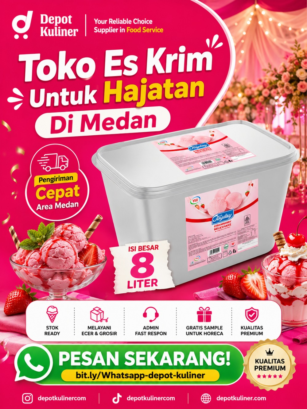 Toko Es Krim Untuk Hajatan Di Medan