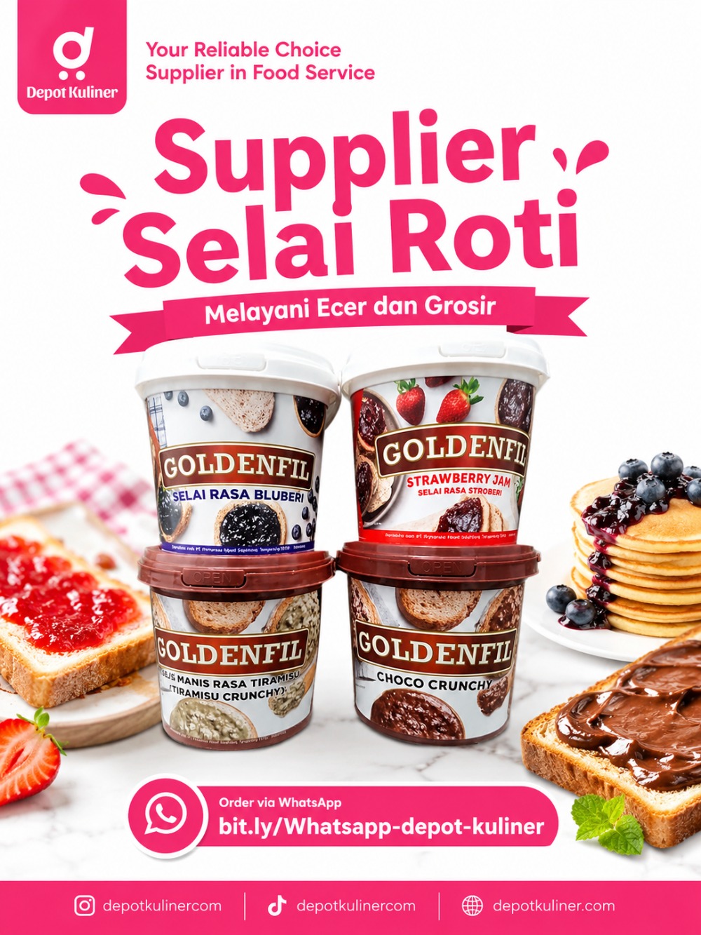 Supplier Selai Roti