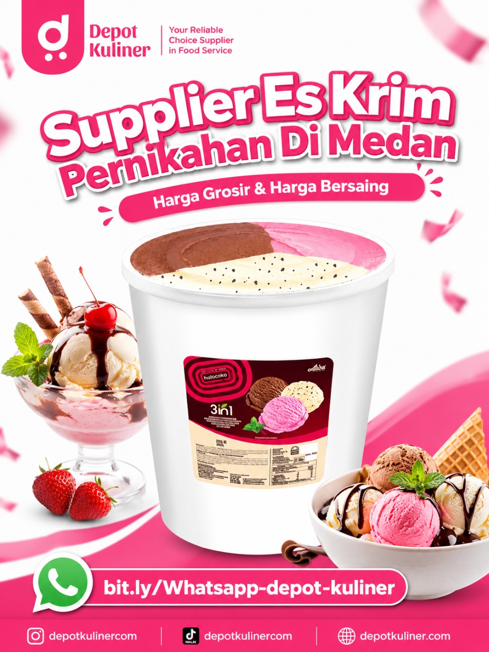 Supplier Es Krim Pernikahan Di Medan