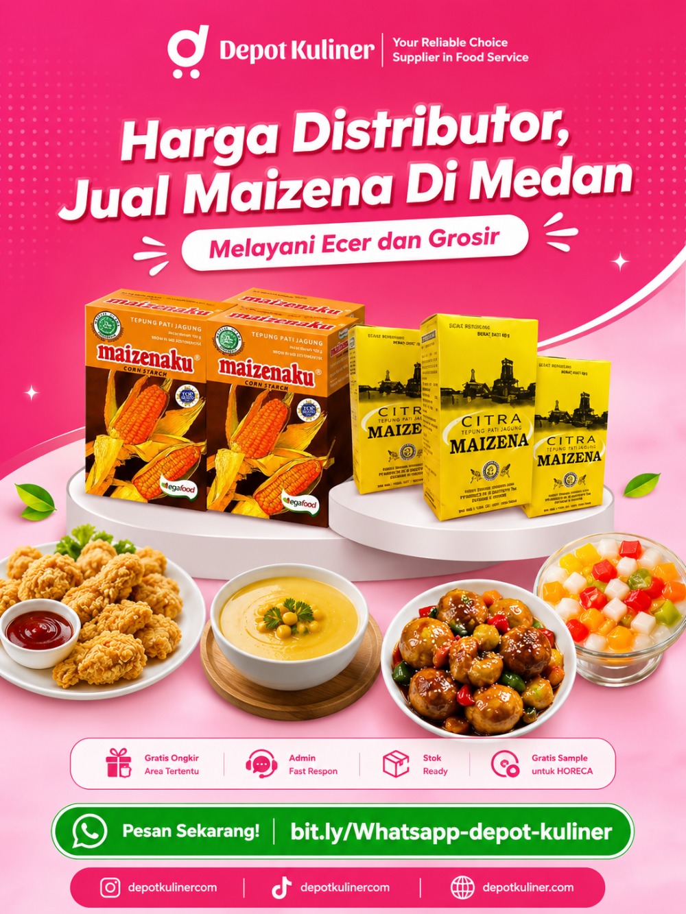Harga Distributor, Jual Maizena Di Medan