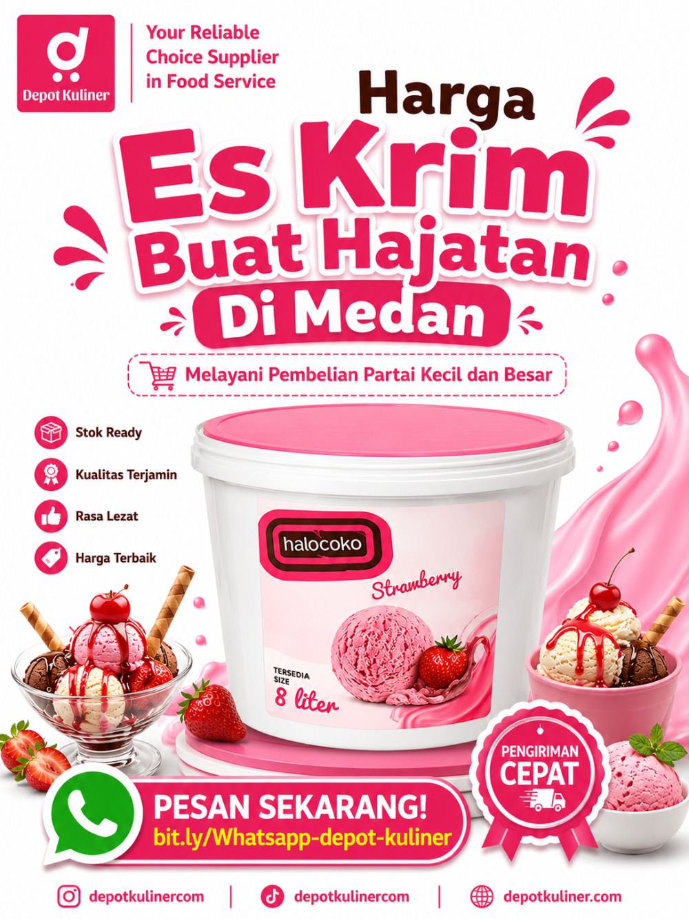 Harga Es Krim Buat Hajatan Di Medan