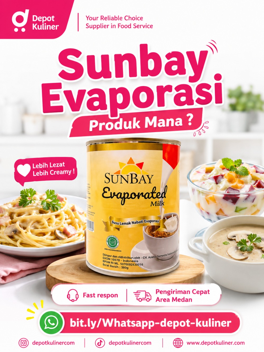Sunbay Evaporasi Produk Mana ?