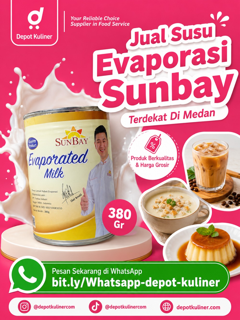Jual Susu Evaporasi Sunbay Terdekat Di Medan