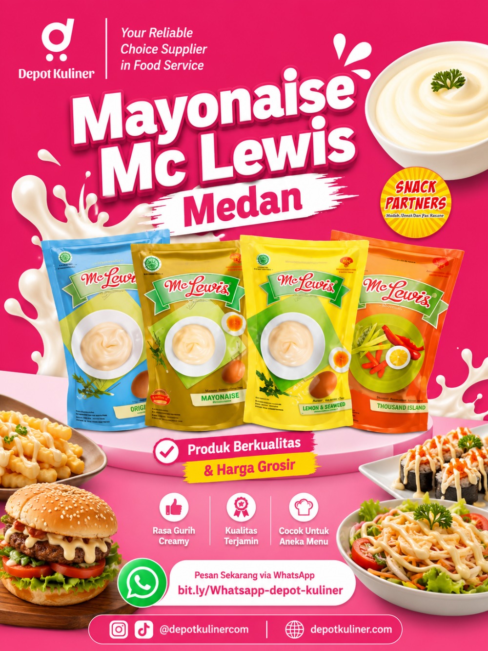 Mayonaise Mc Lewis Medan