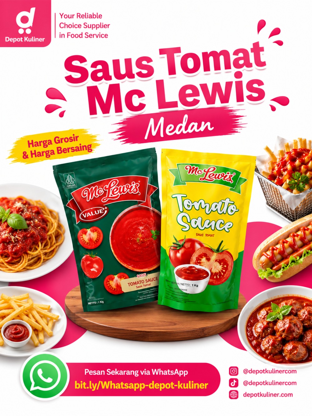 Saus Tomat Mc Lewis Medan