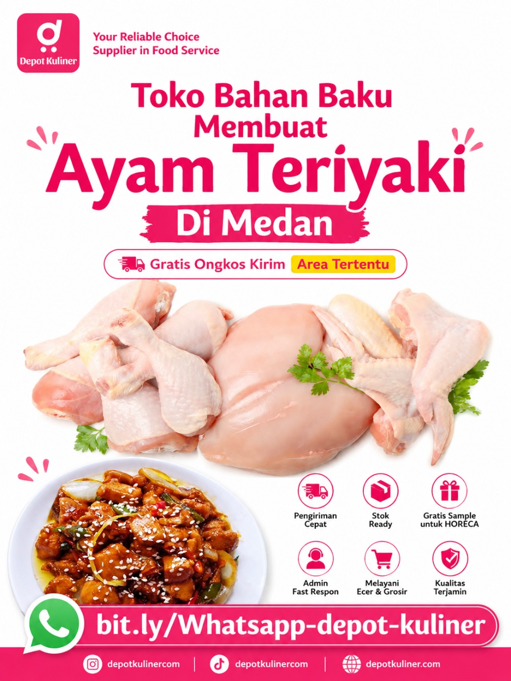 Toko Bahan Baku Membuat Ayam Teriyaki Di Medan