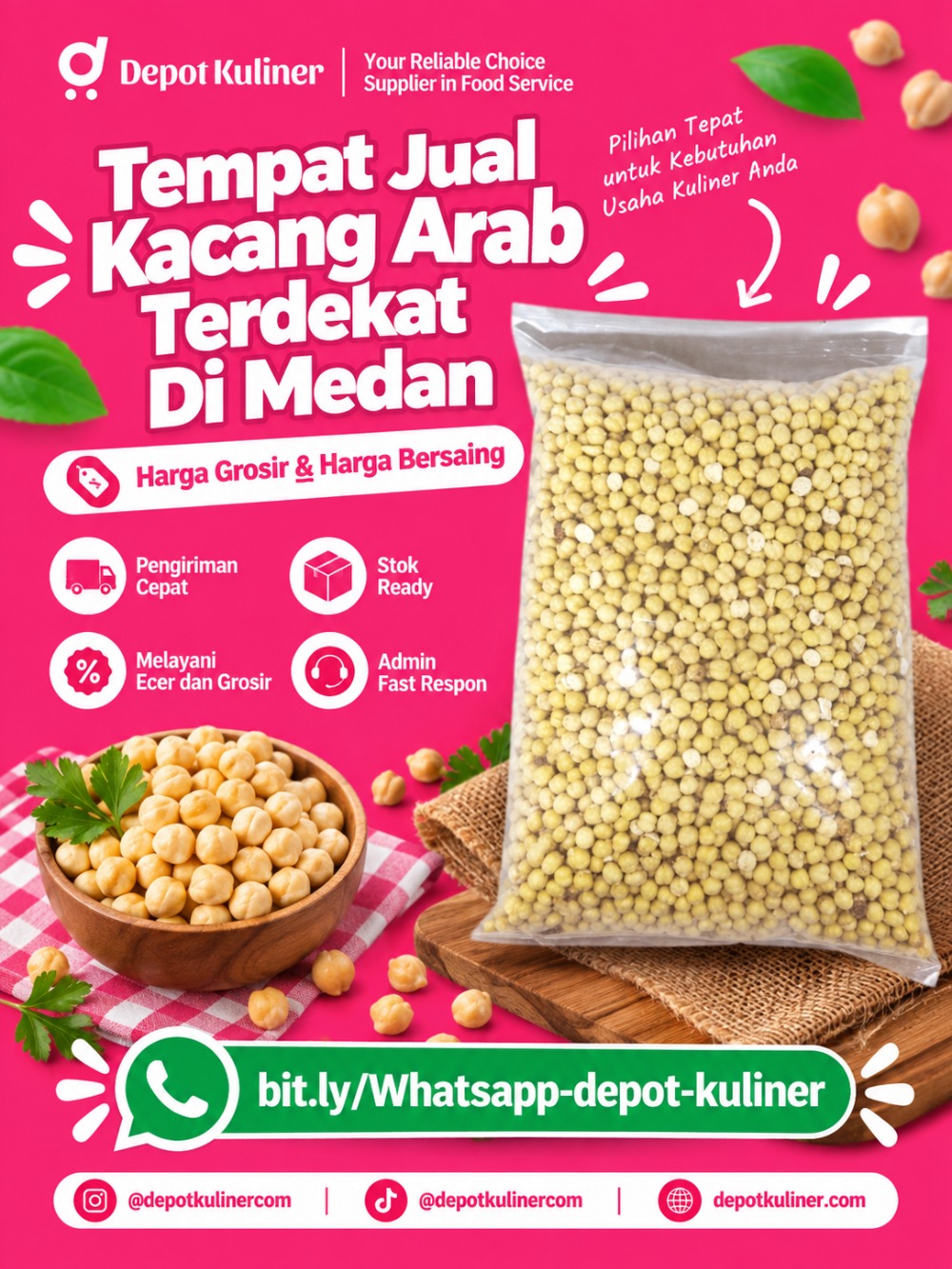 Tempat Jual Kacang Arab Terdekat Di Medan