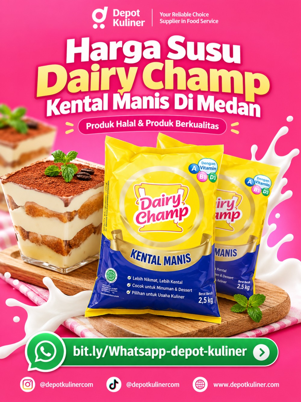 Harga Susu Dairy Champ Kental Manis Di Medan