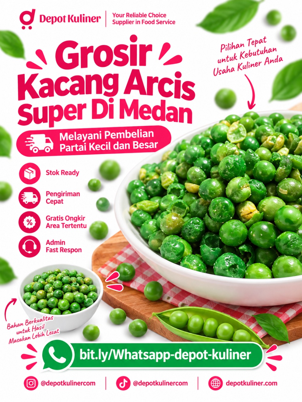Grosir Kacang Arcis Super Di Medan