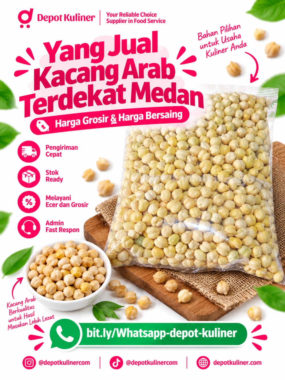 Yang Jual Kacang Arab Terdekat Medan