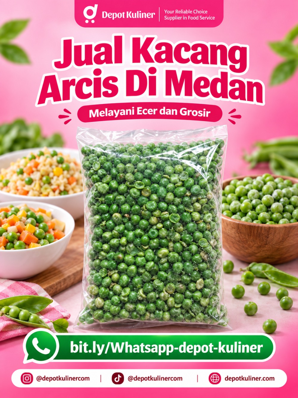 Jual Kacang Arcis Di Medan