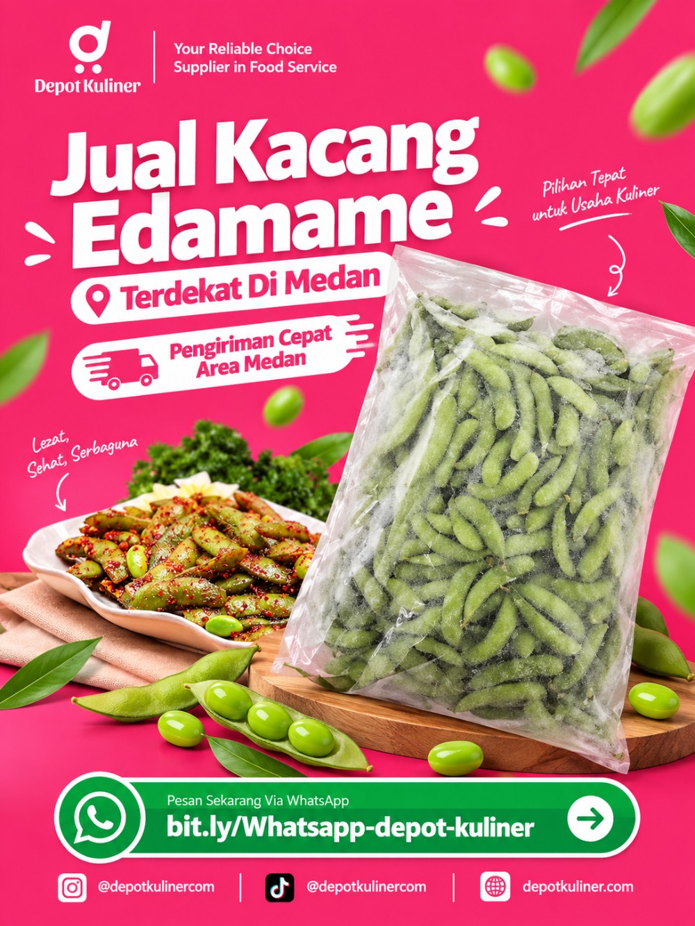 Jual Kacang Edamame Terdekat Di Medan