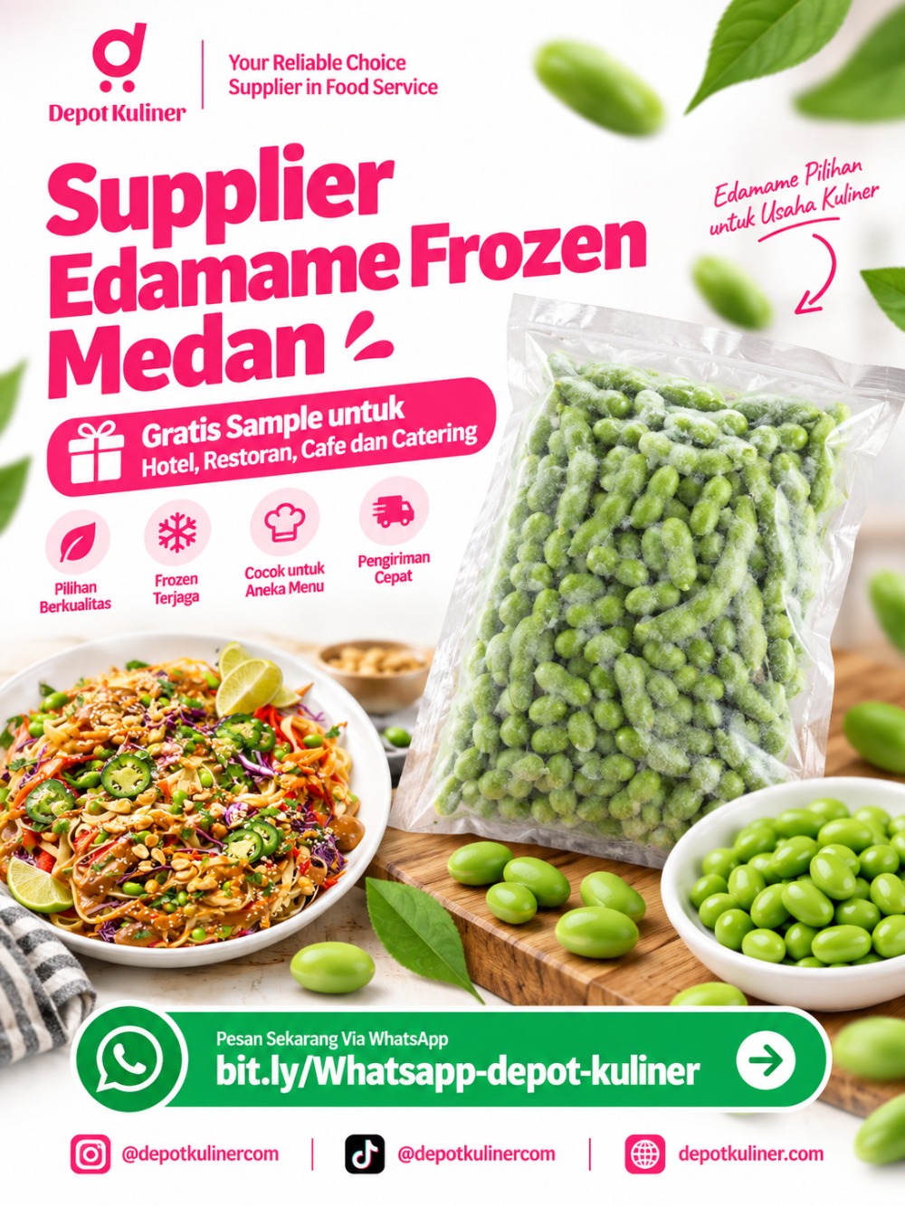 Supplier Edamame Frozen Medan