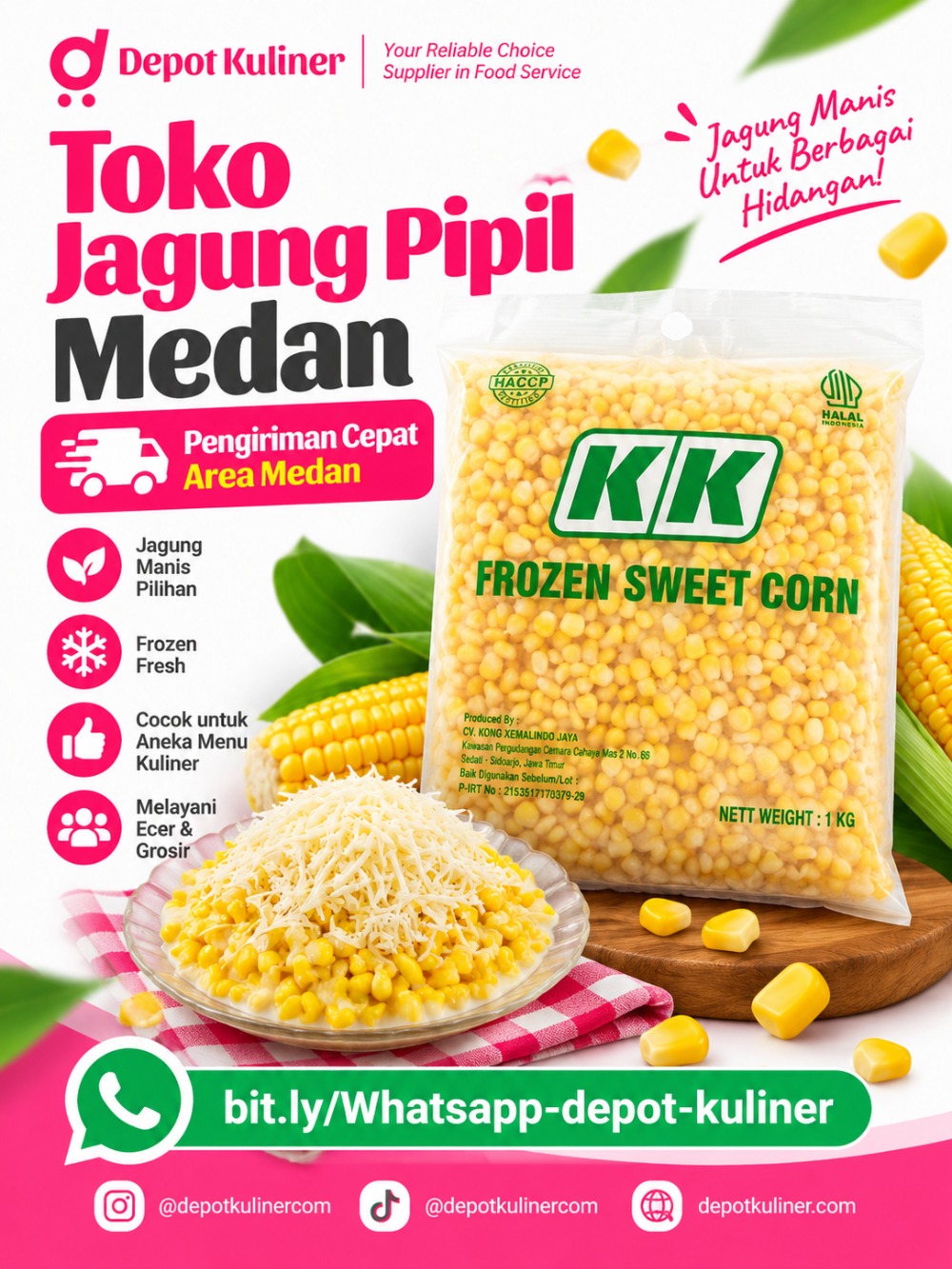 Toko Jagung Pipil Medan