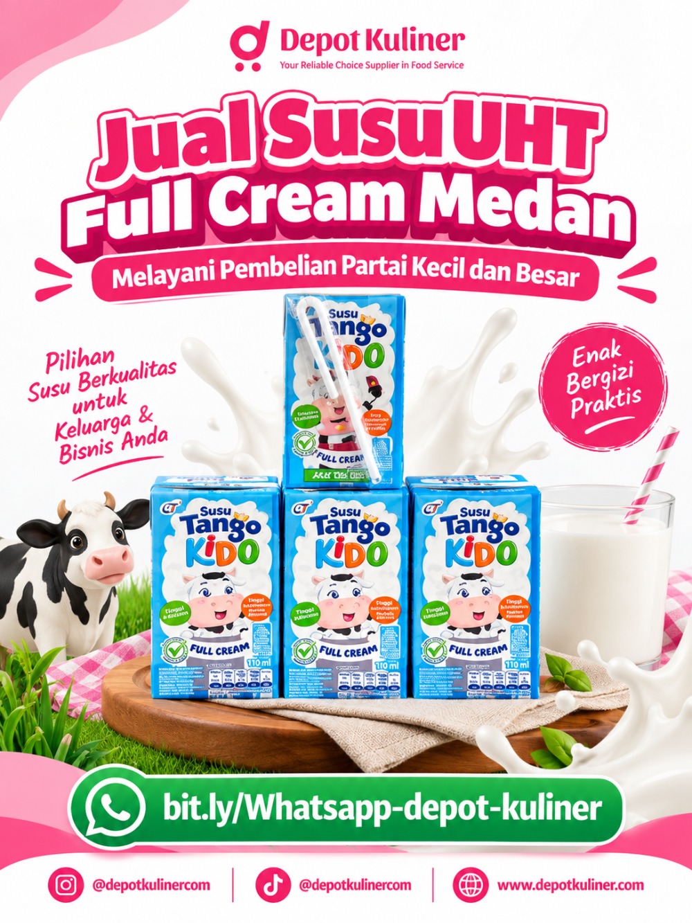 Jual Susu UHT Full Cream Medan