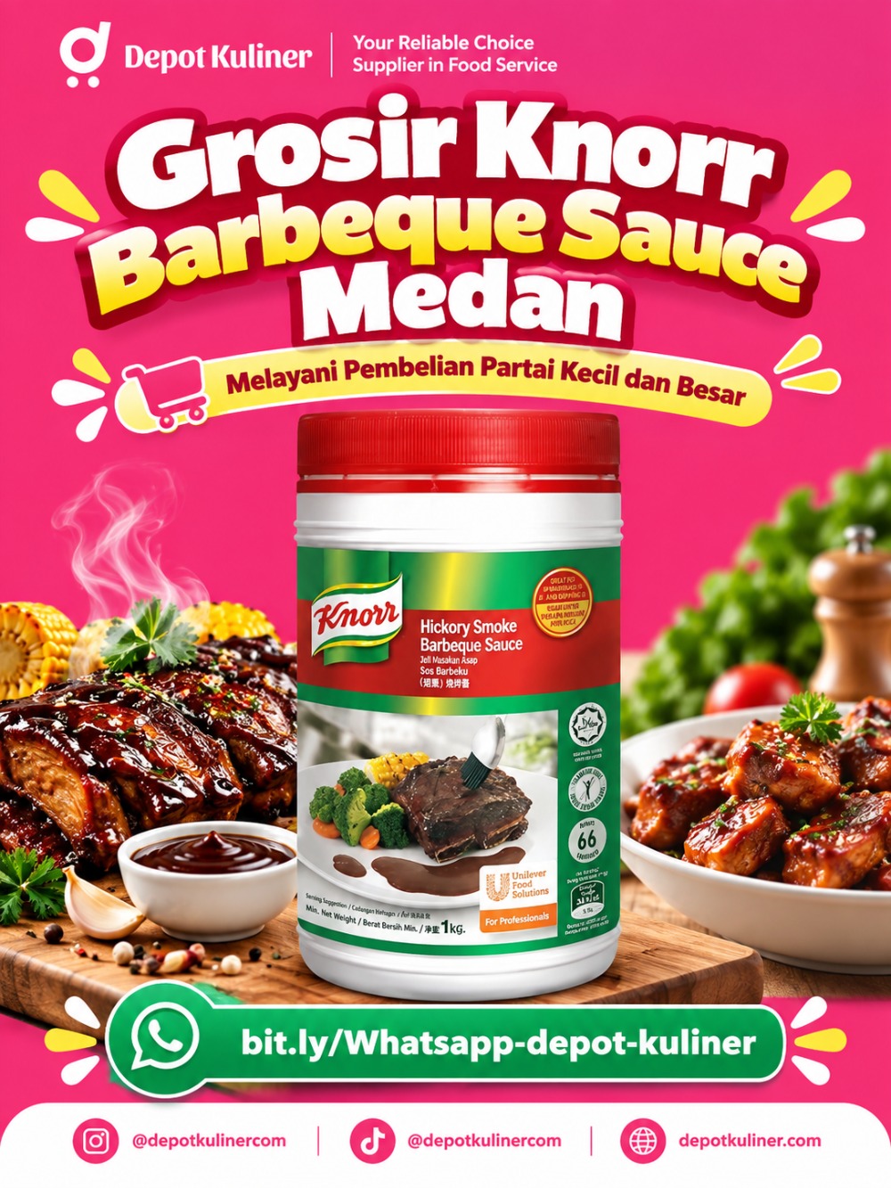 Grosir Knorr Barbeque Sauce Medan