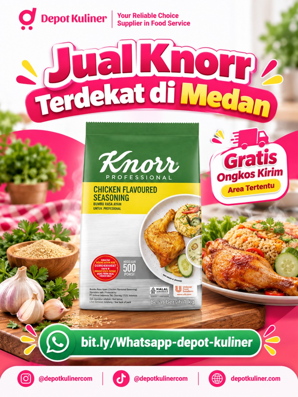 Jual Knorr Terdekat di Medan