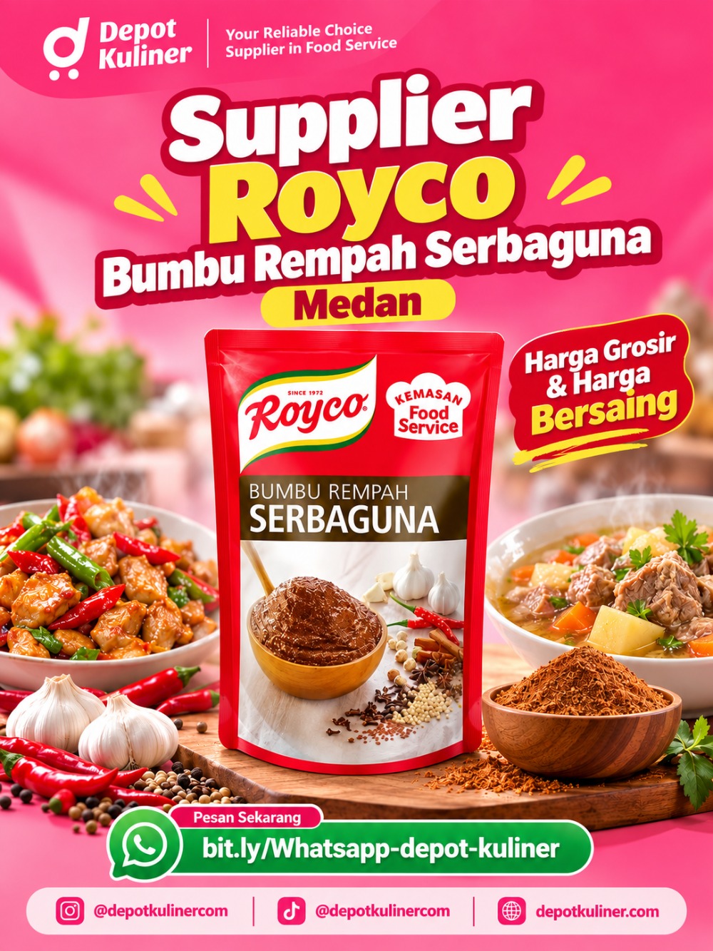 Supplier Royco Bumbu Rempah Serbaguna Medan