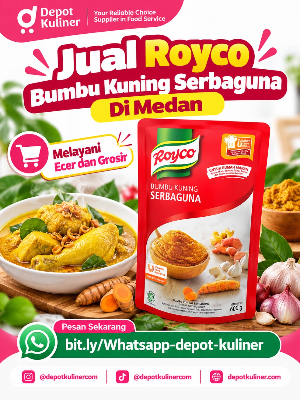 Jual Royco Bumbu Kuning Serbaguna Di Medan