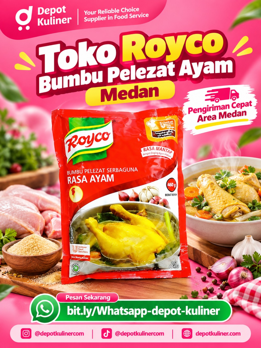 Toko Royco Bumbu Pelezat Ayam Medan