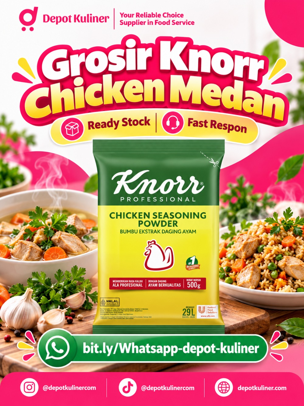 Grosir Knorr Chicken Medan