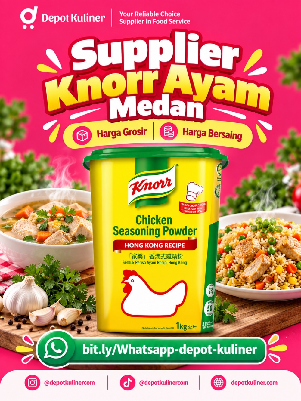 Supplier Knorr Ayam Medan