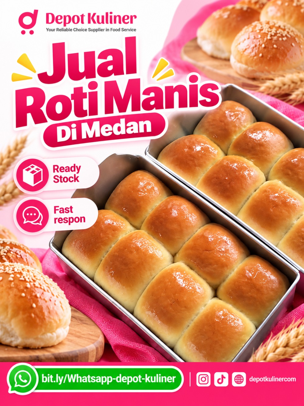 Jual Roti Manis Di Medan