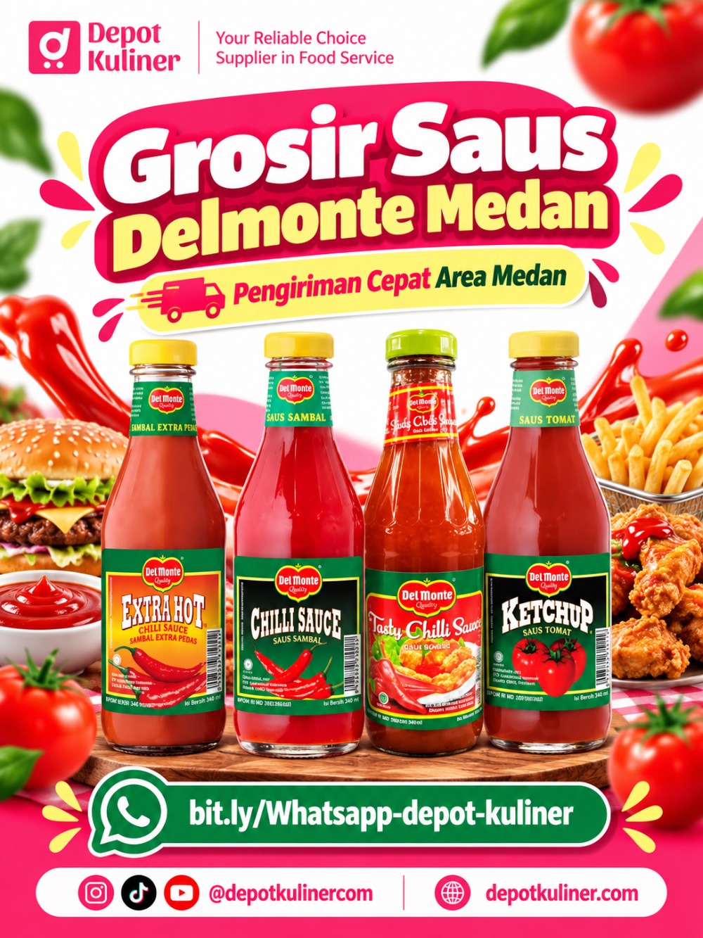 Grosir Saus Delmonte Medan
