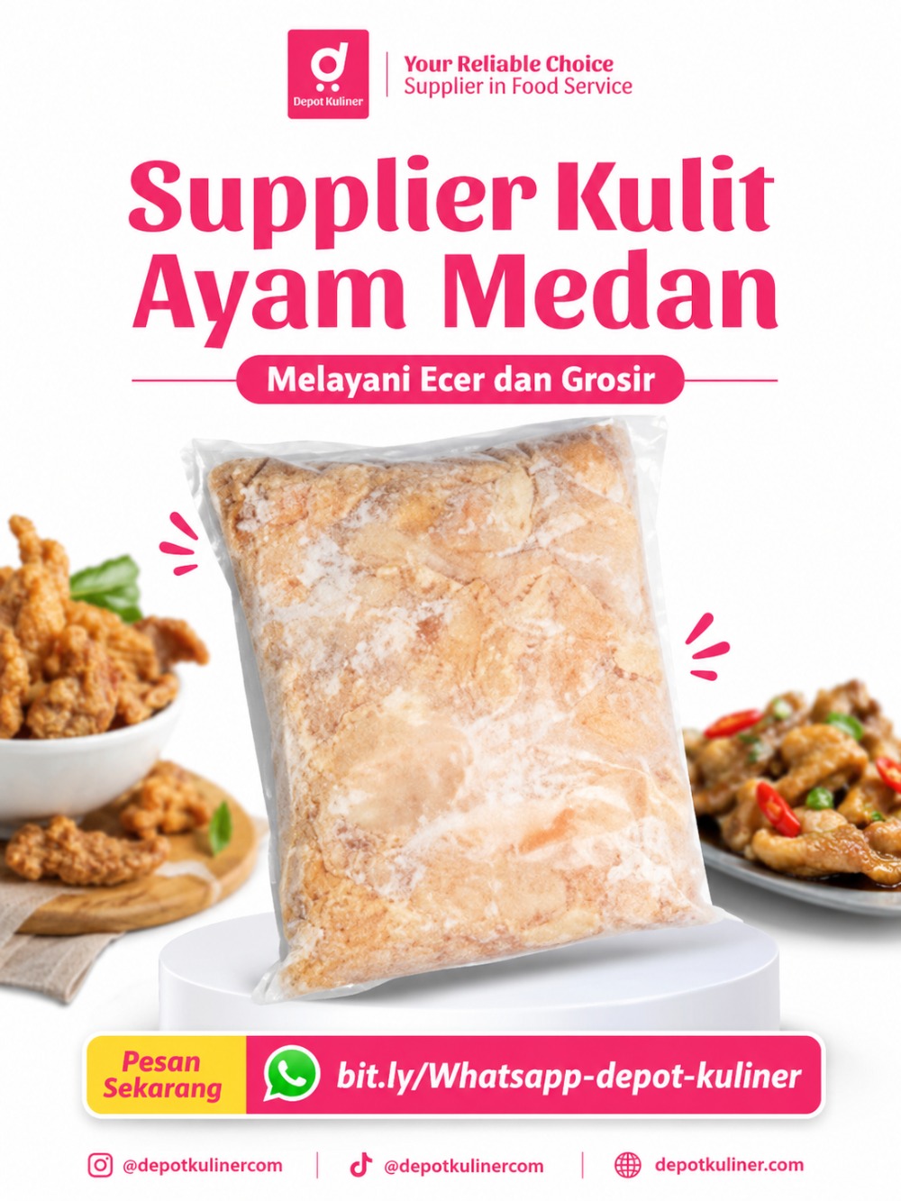 Supplier Kulit Ayam Medan