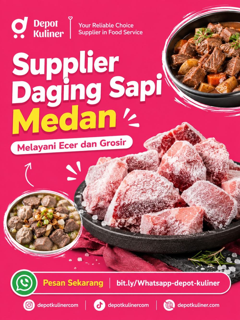 Supplier Daging Sapi Medan