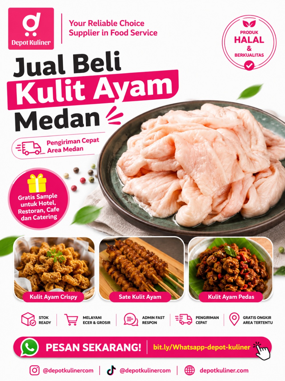 Jual Beli Kulit Ayam Medan