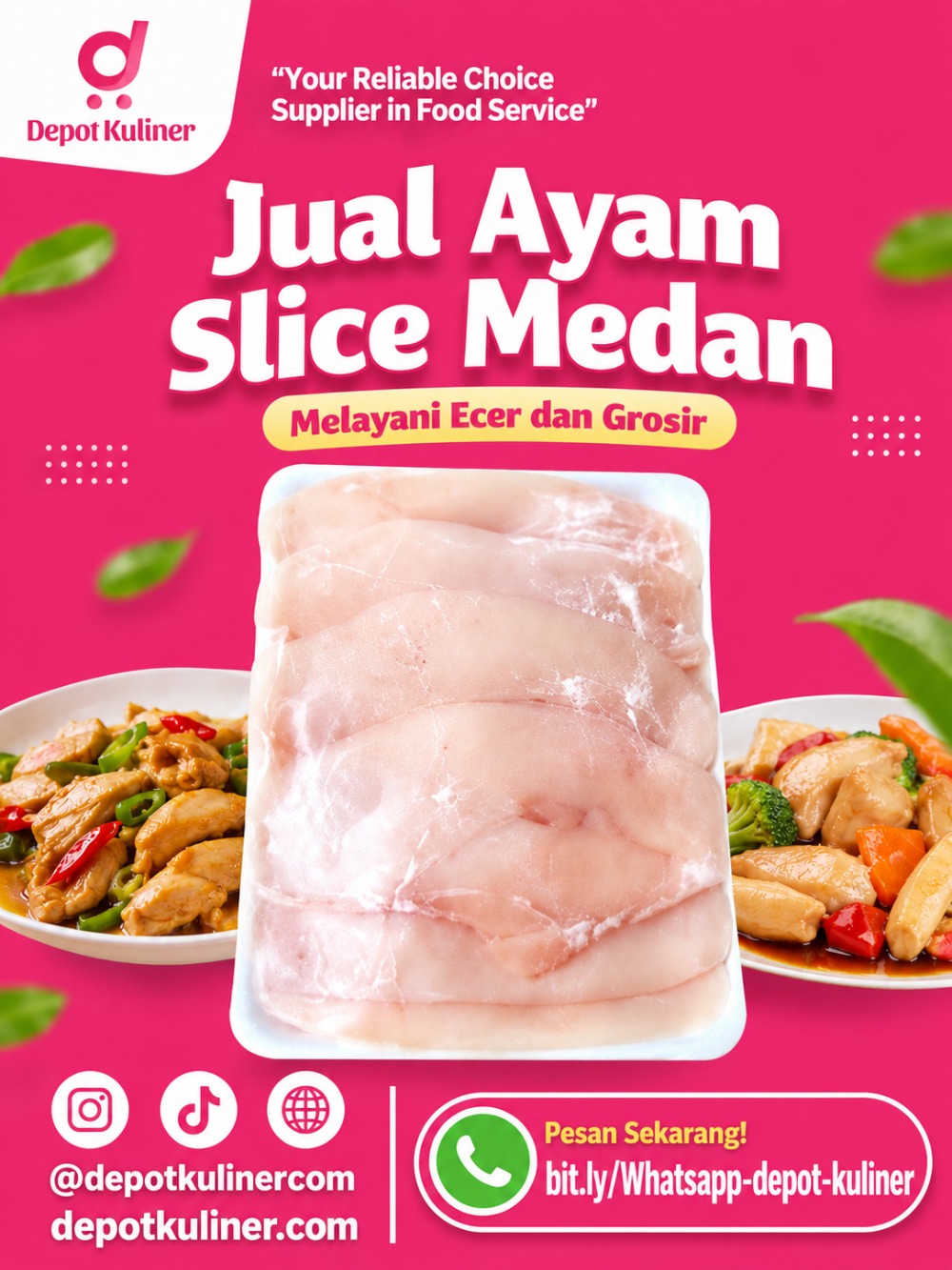 Jual Ayam Slice Medan