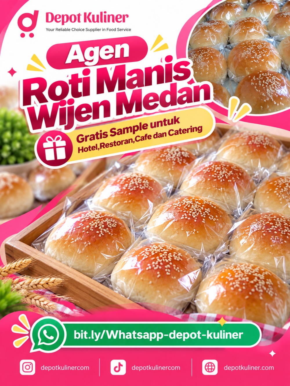 Agen Roti Manis Wijen Medan