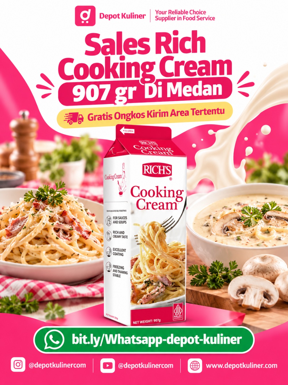 Sales Rich Cooking Cream 907 gr Di Medan