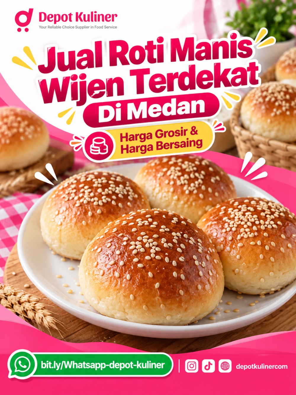 Jual Roti Manis Wijen Terdekat Di Medan