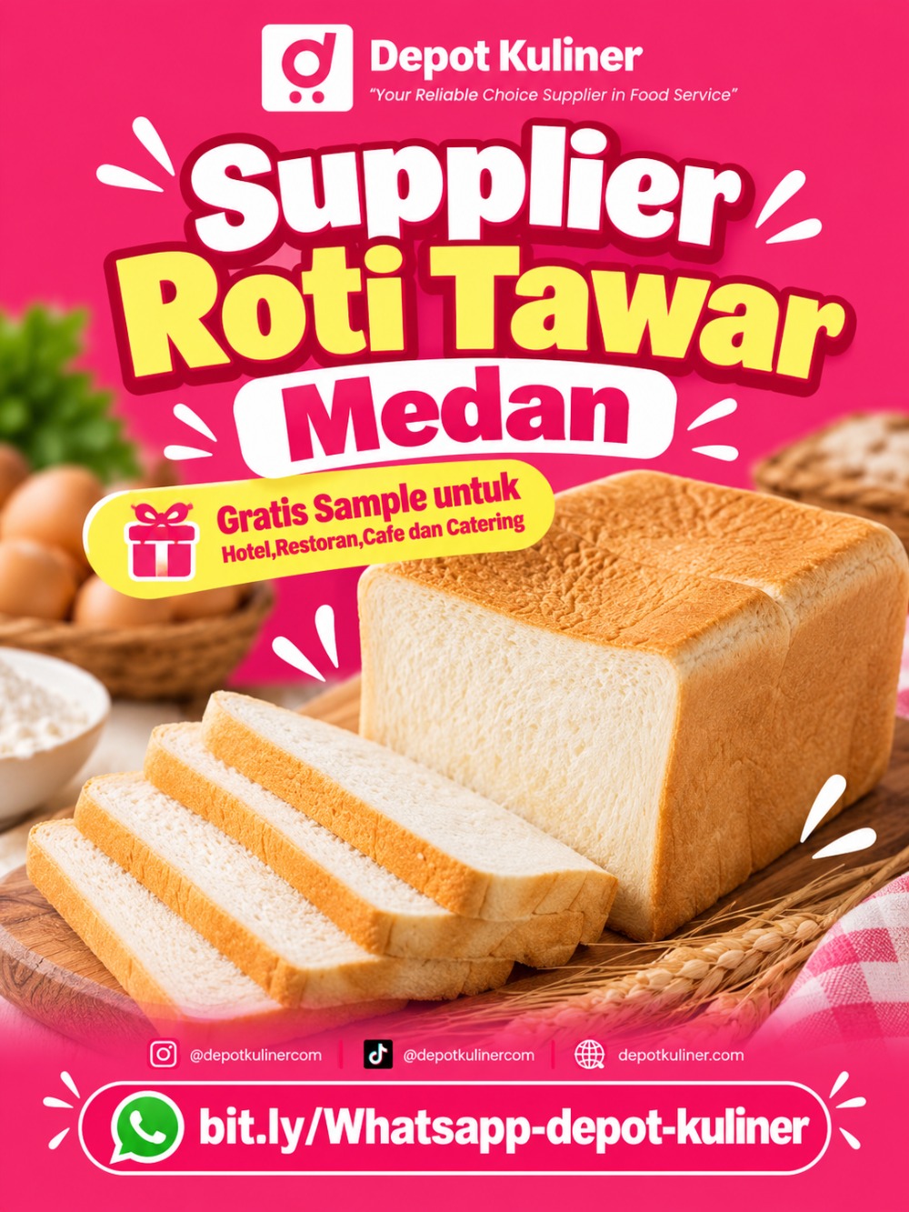 Supplier Roti Tawar Medan