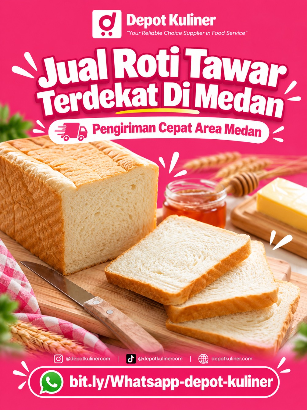 Jual Roti Tawar Terdekat Di Medan