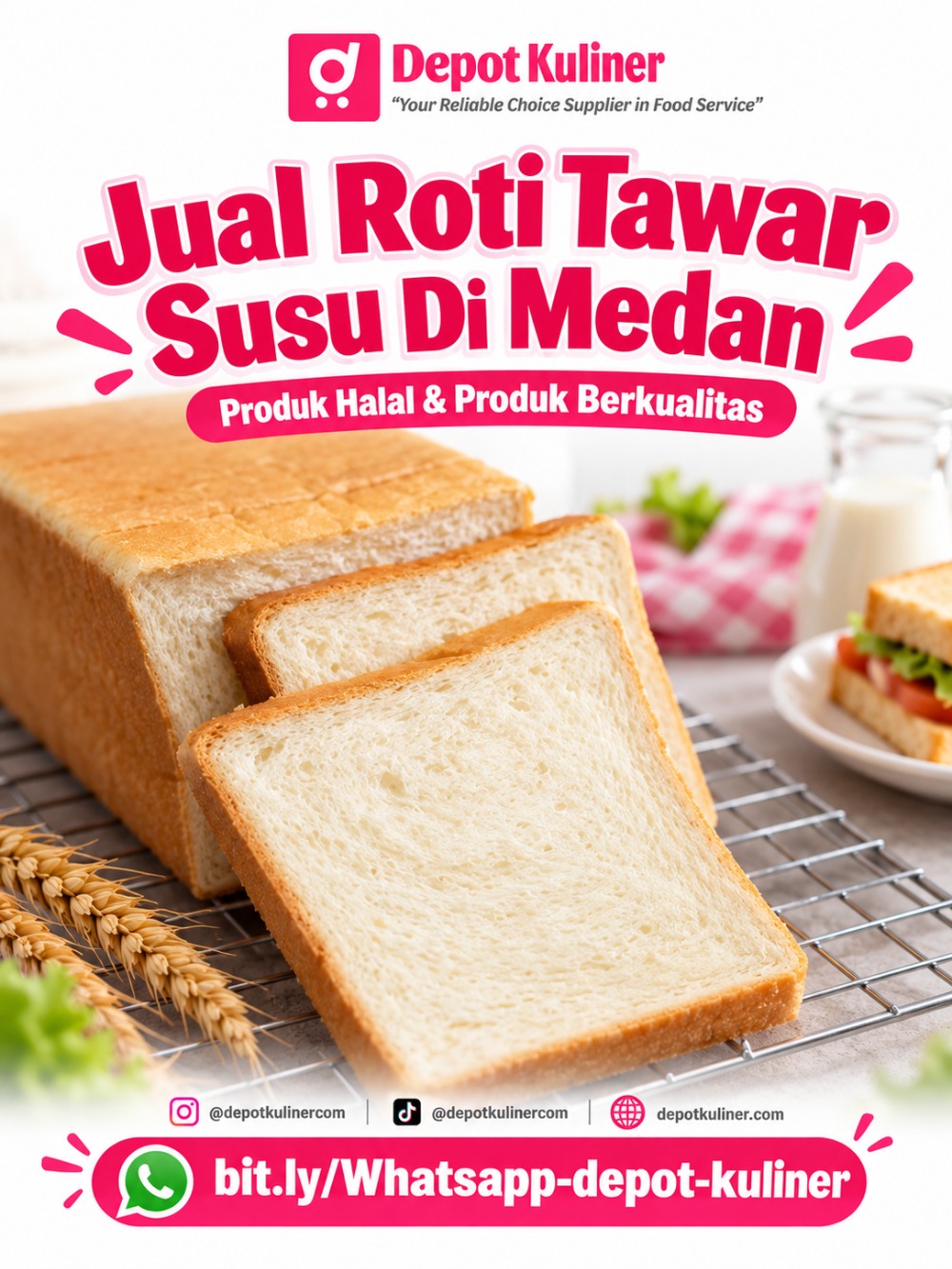 Jual Roti Tawar Susu Di Medan
