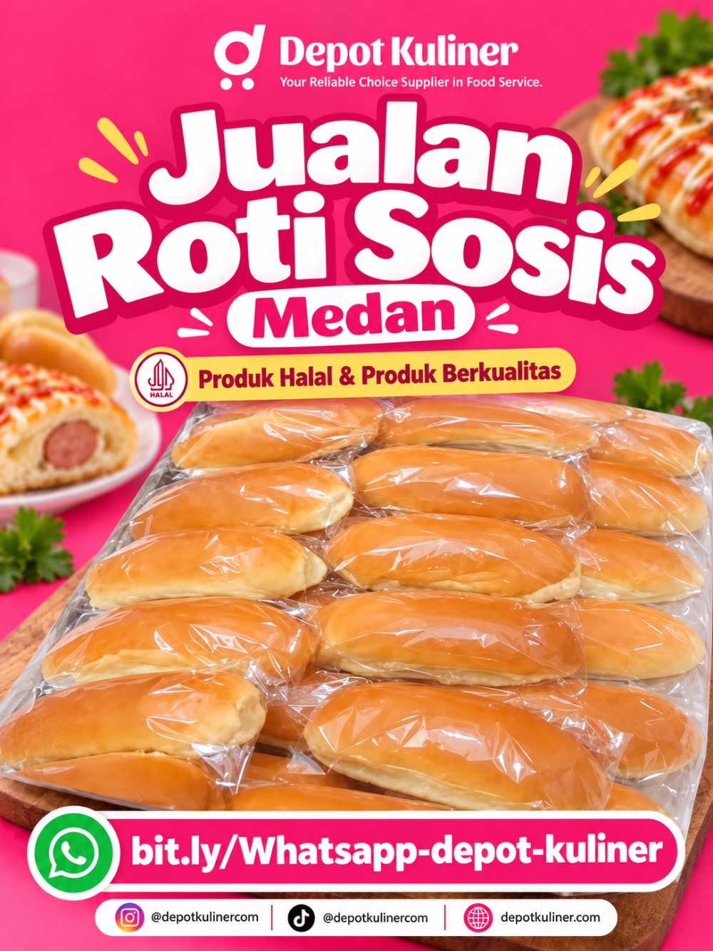 Jualan Roti Sosis Medan